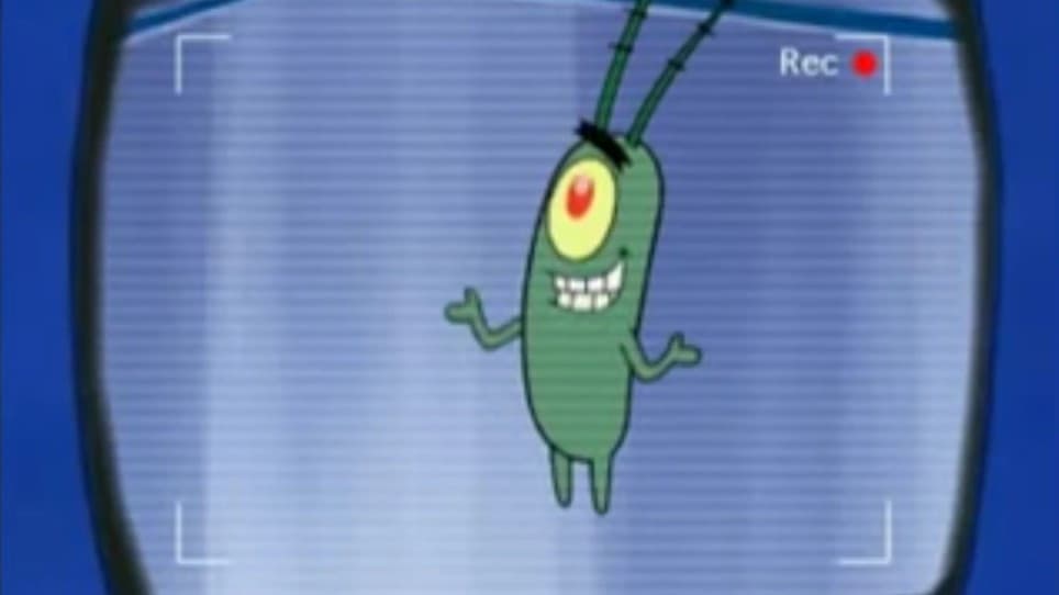 Still from Plankton's Diary: Plankton's Evil Plan