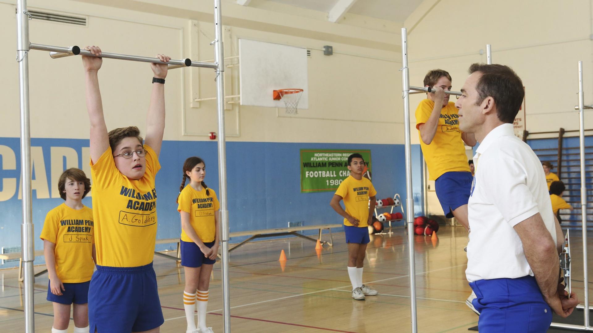 Still from The President's Fitness Test
