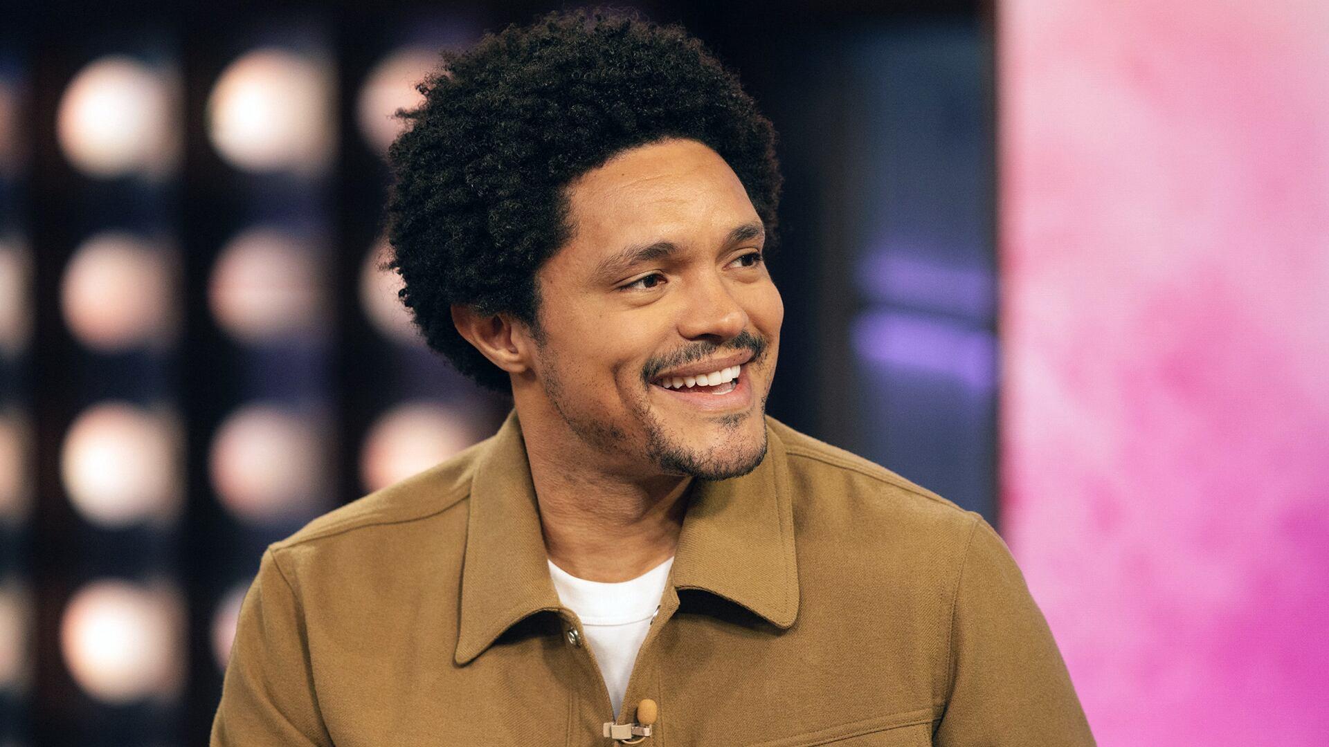 Still from Trevor Noah, Taylor Tomlinson, Josh Mankiewicz, Blayne Alexander
