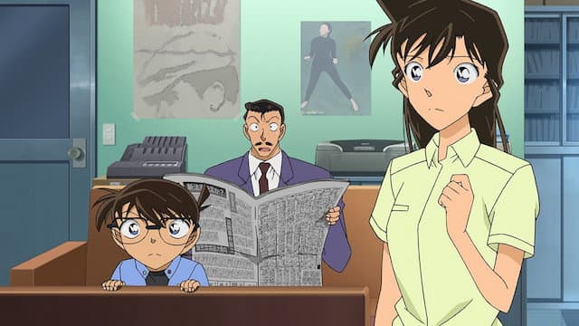 Still from Detective Takagi On the Run in Handcuffs