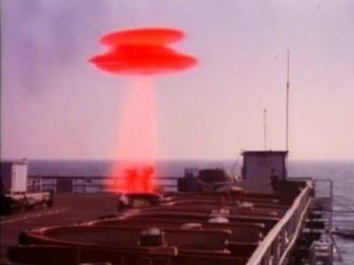Still from The Martians Are Coming, the Martians Are Coming