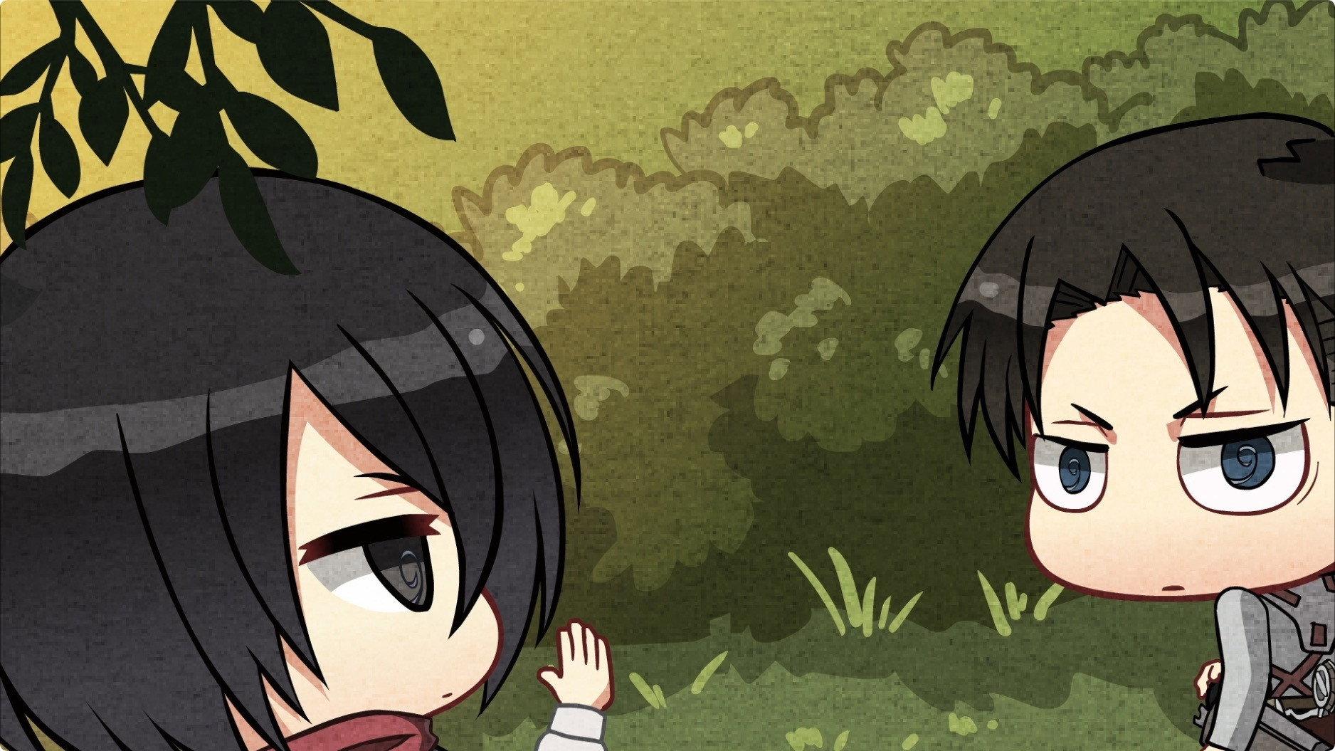 Still from Chibi Theater: Fly, New Levi Squad, Fly!: Day 41 / Day 42 / Day 43