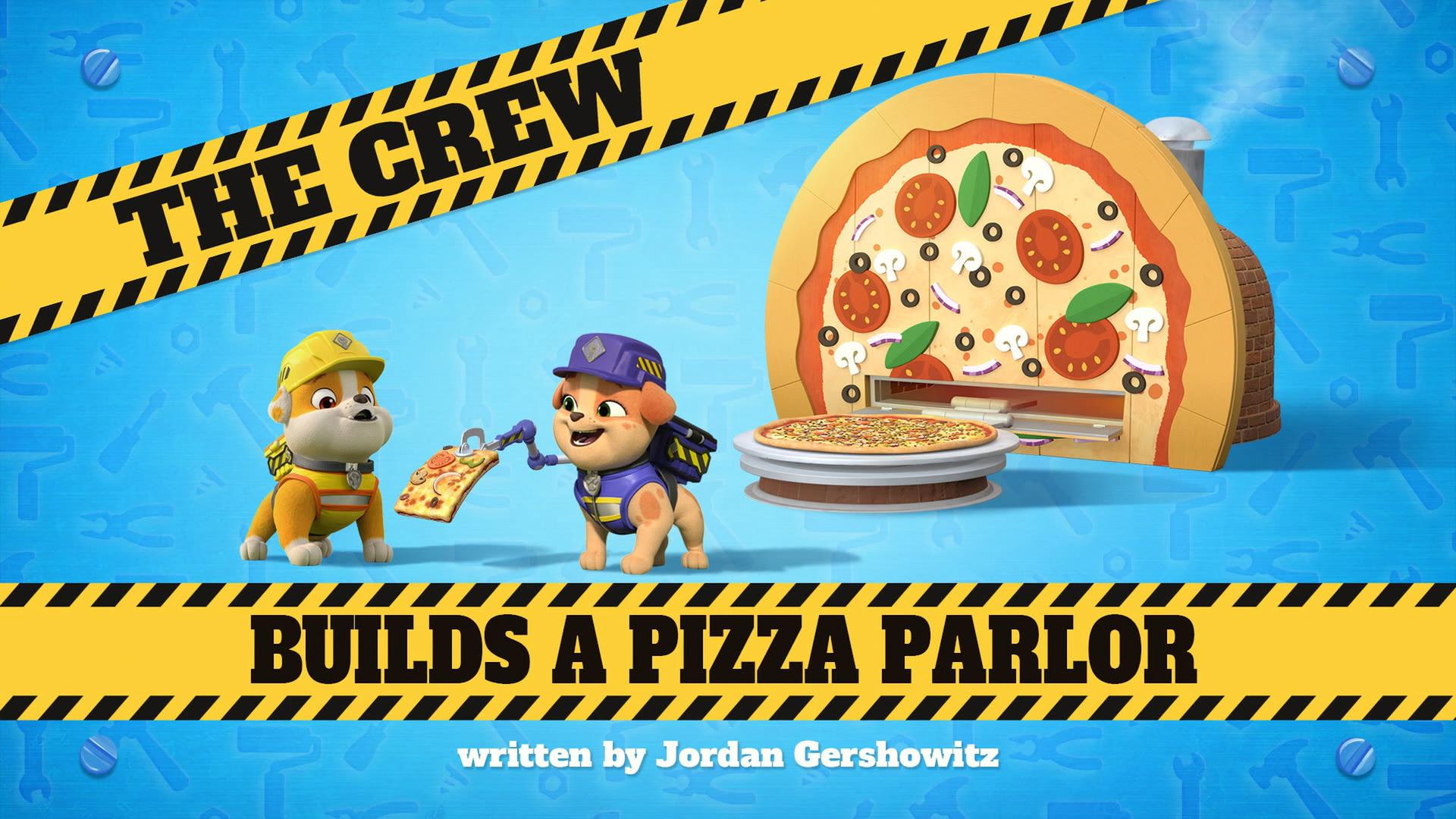 Still from The Crew Builds a Pizza Parlor