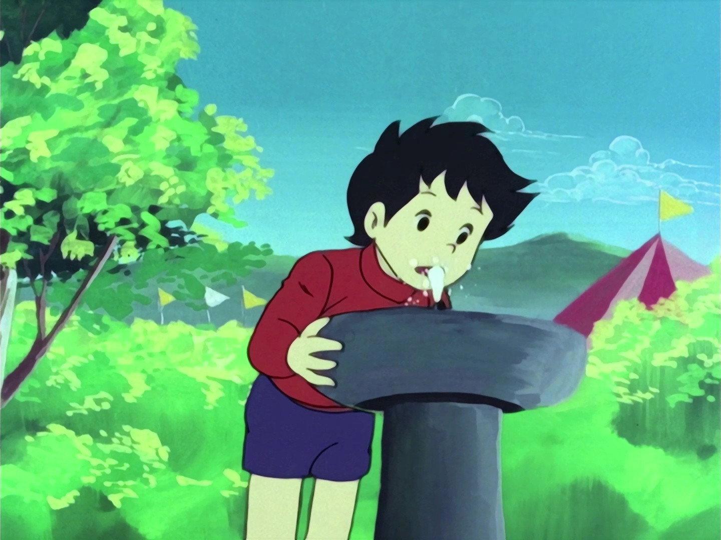 Still from A city that calls death! Runaway beast