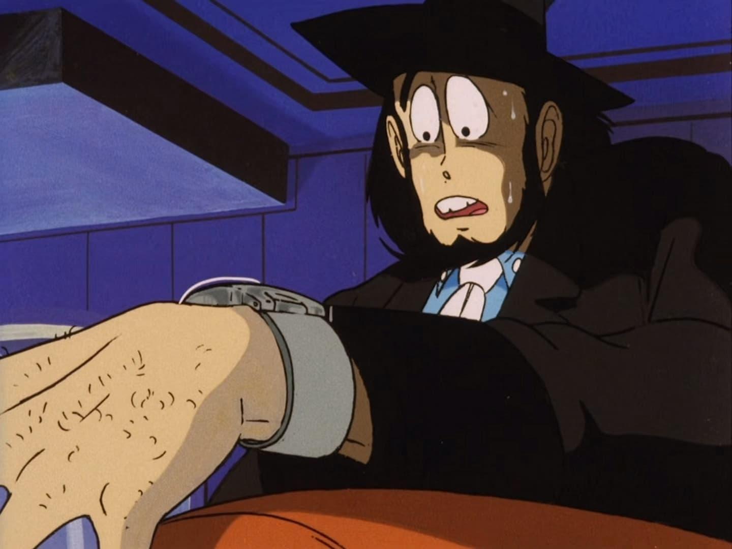 Still from Lupin Caught in a Trap