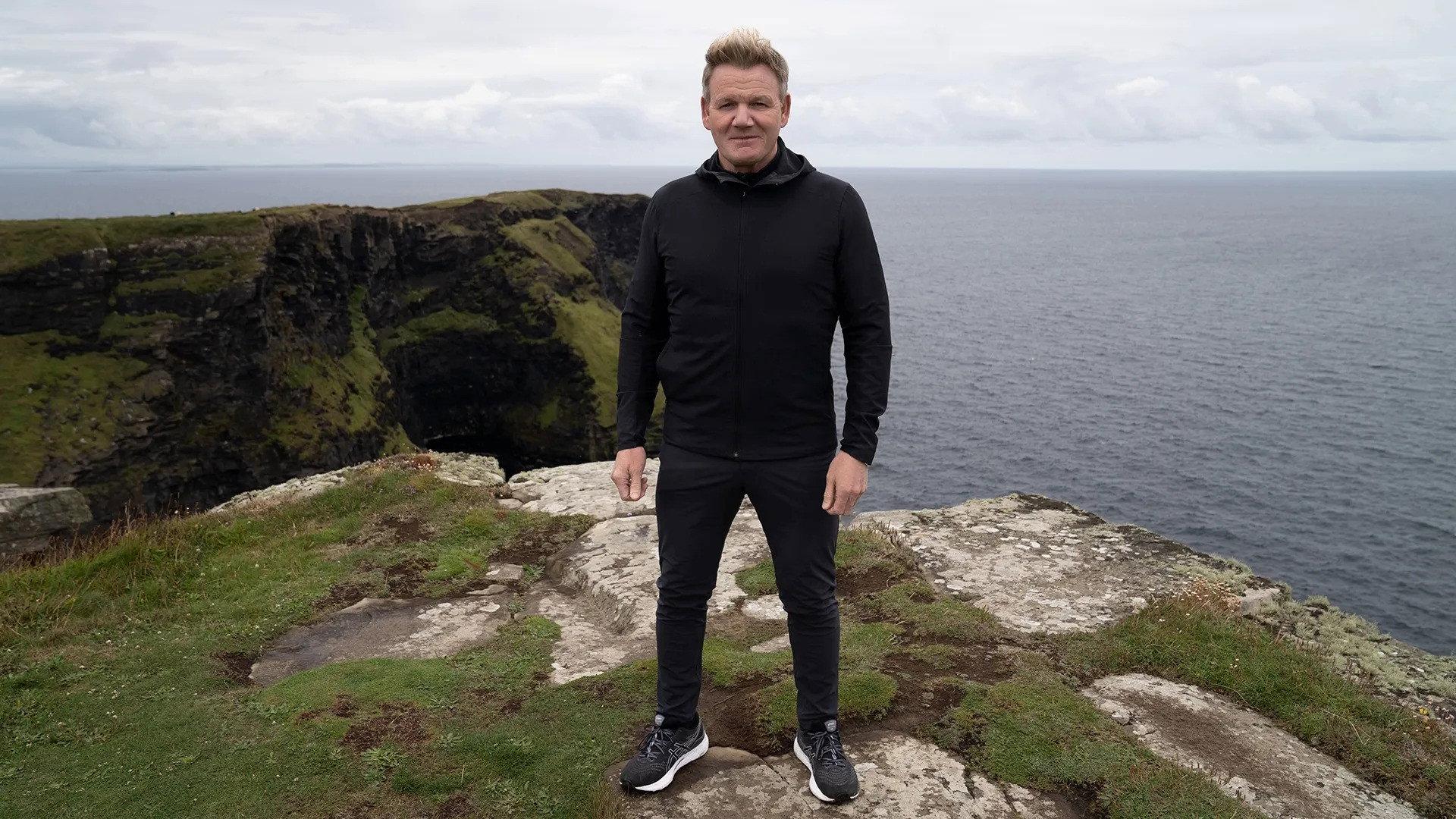 Still from The Cliffs of Ireland