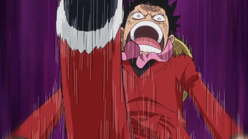Still from A Hard Battle Starts! Luffy vs. Katakuri!