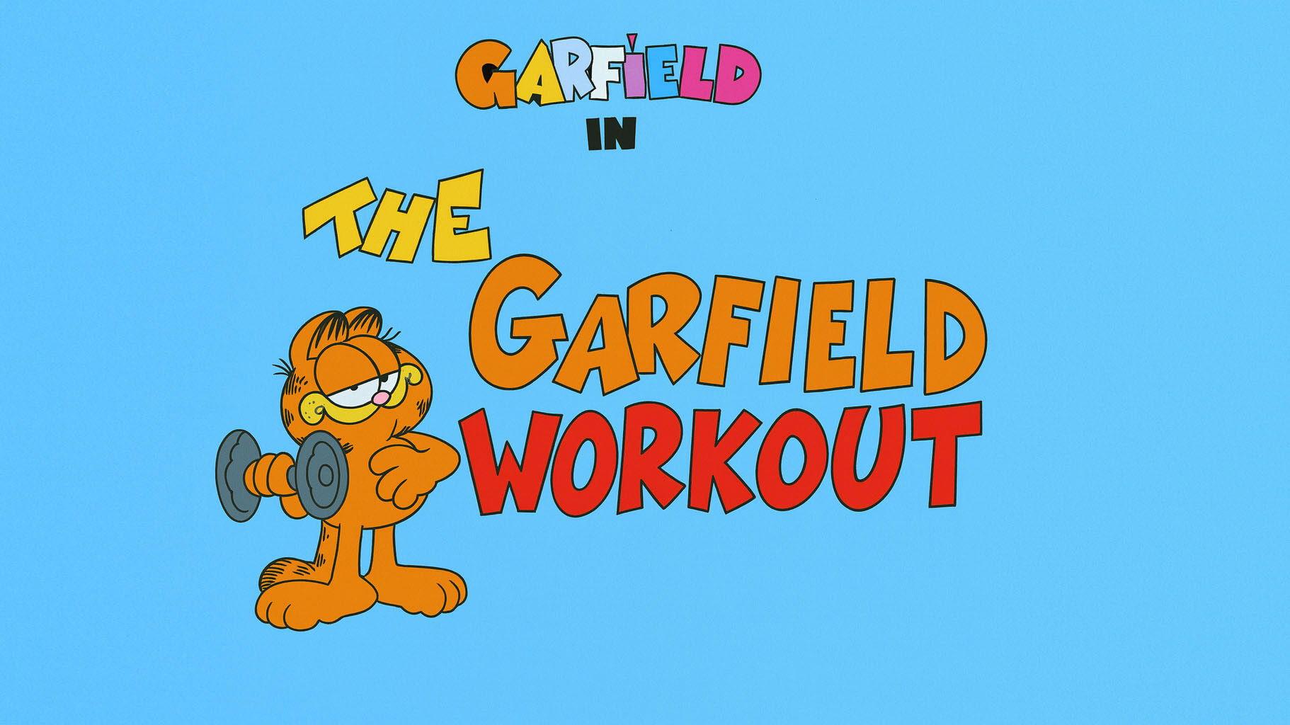 Still from The Garfield Workout