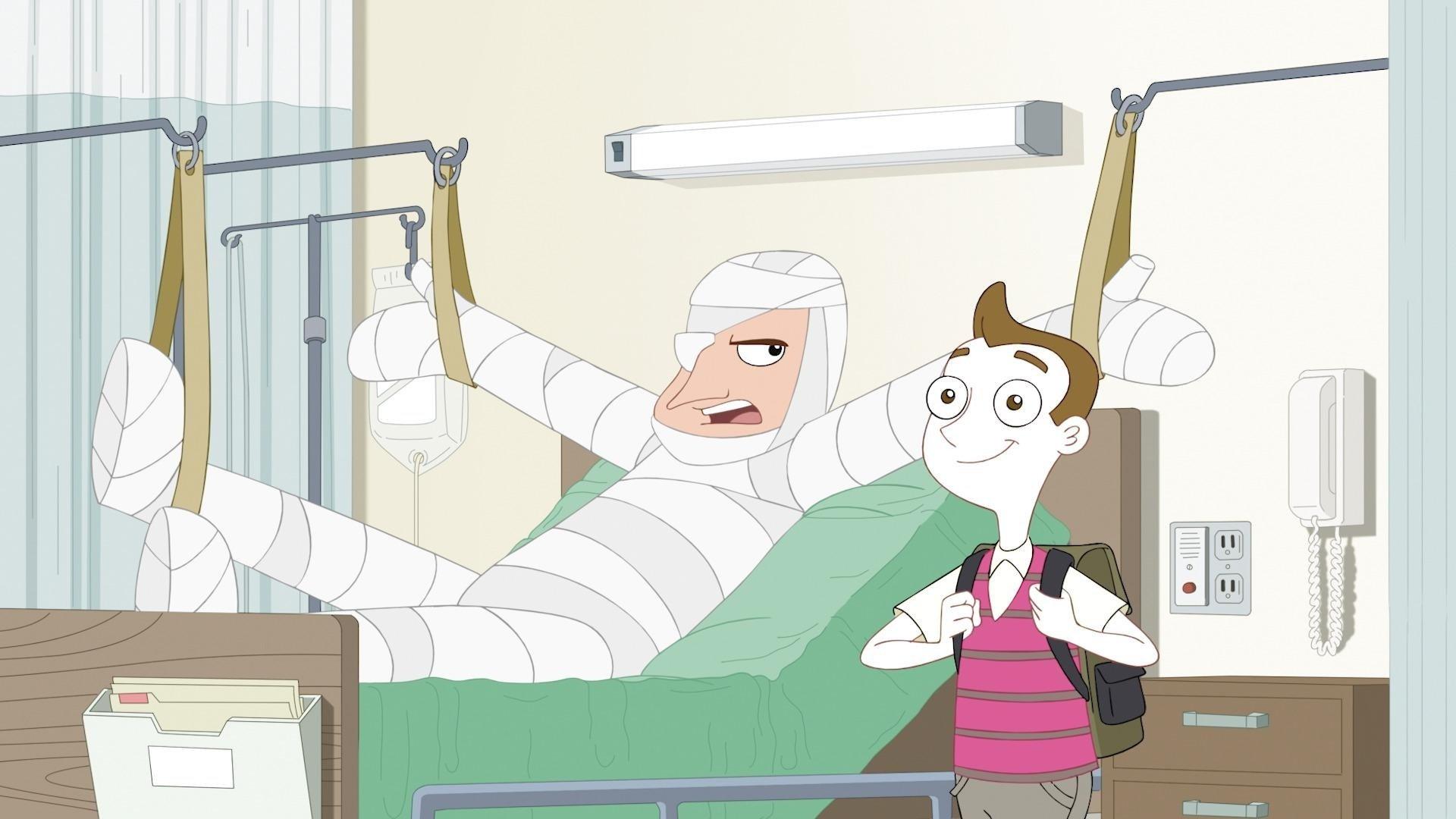 Still from Dog Walker, Runner, Screamer