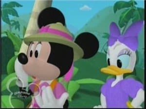 Still from Mickey and Minnie's Jungle Safari