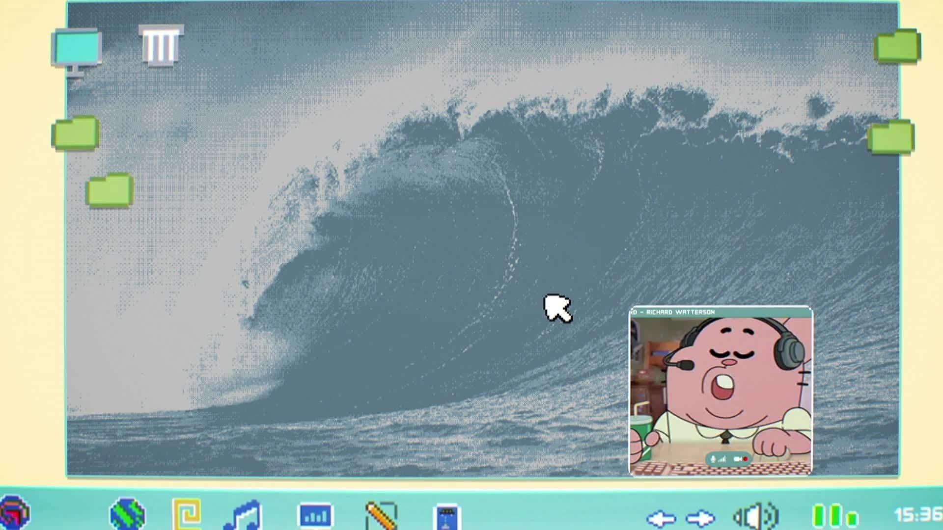 Still from The Uploads