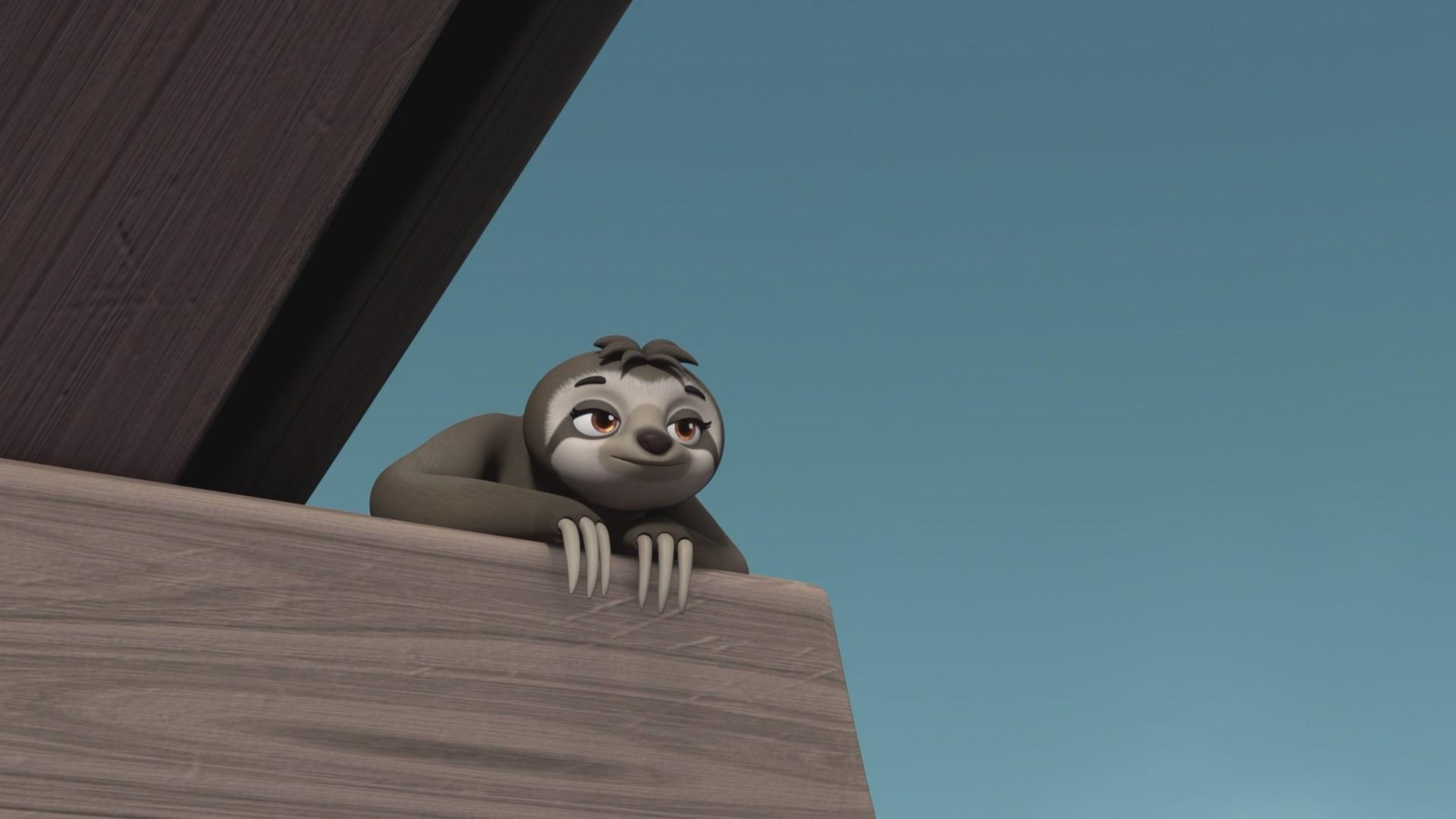Still from Pups Save a Sloth