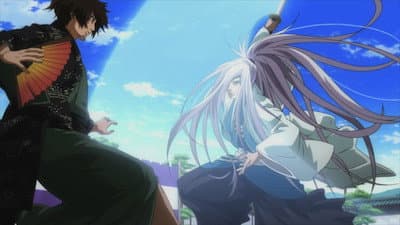 Still from Sword and Fan