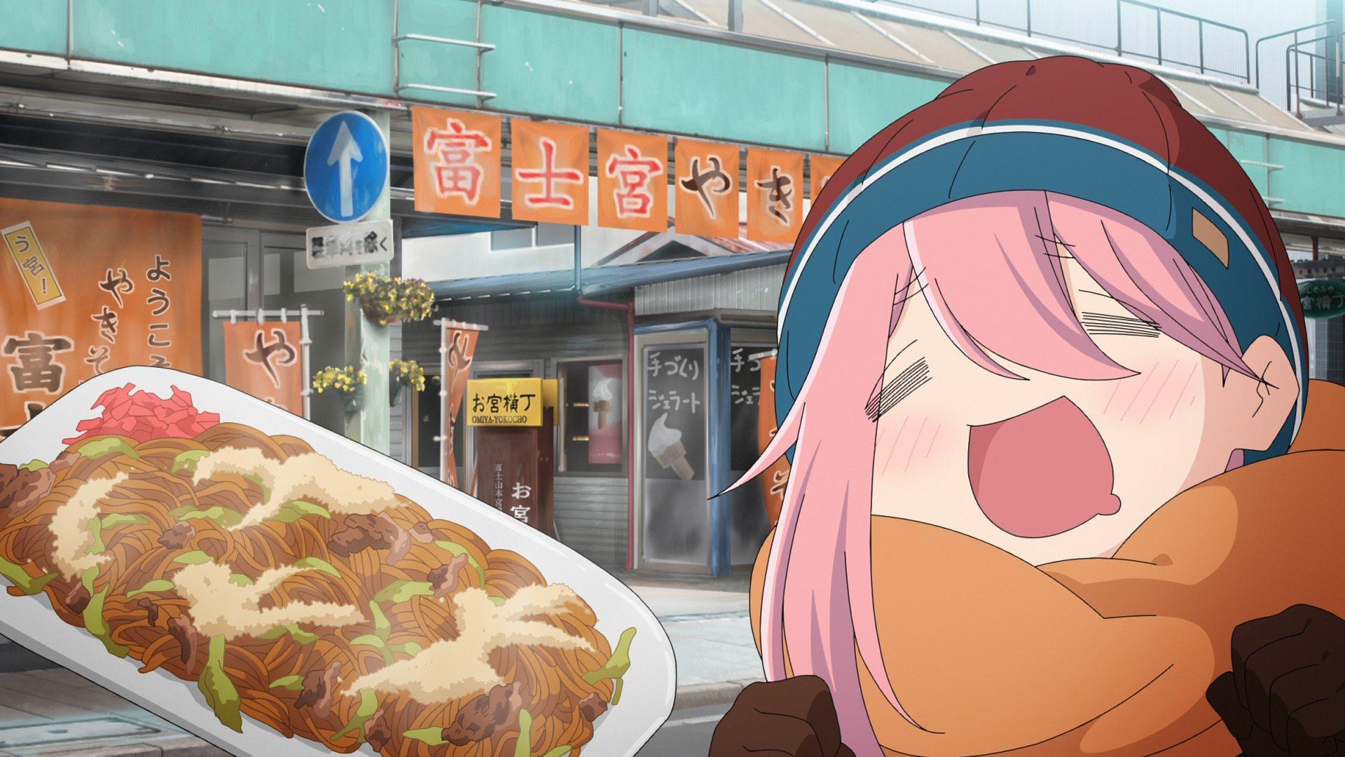 Still from Nadeshiko's Solo Camp Planning
