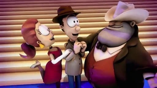 Still from Glitter Gulch - Go West, Young Cat (1)
