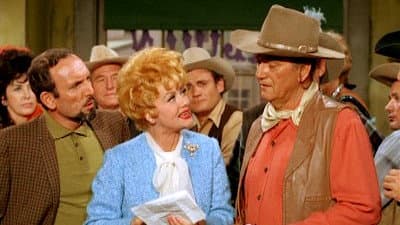 Still from Lucy and John Wayne
