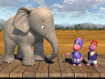 Still from Elephant on the Run