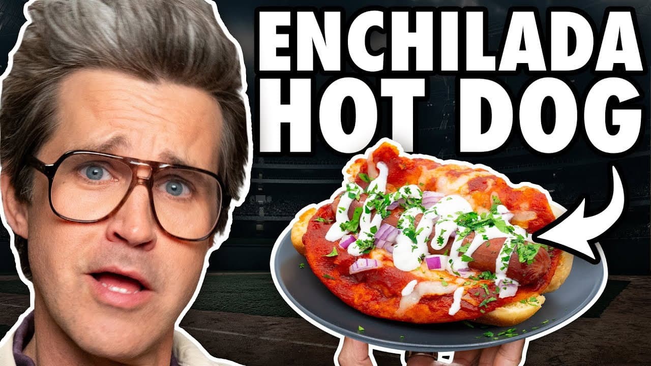Still from Craziest Stadium Foods in America Taste Test