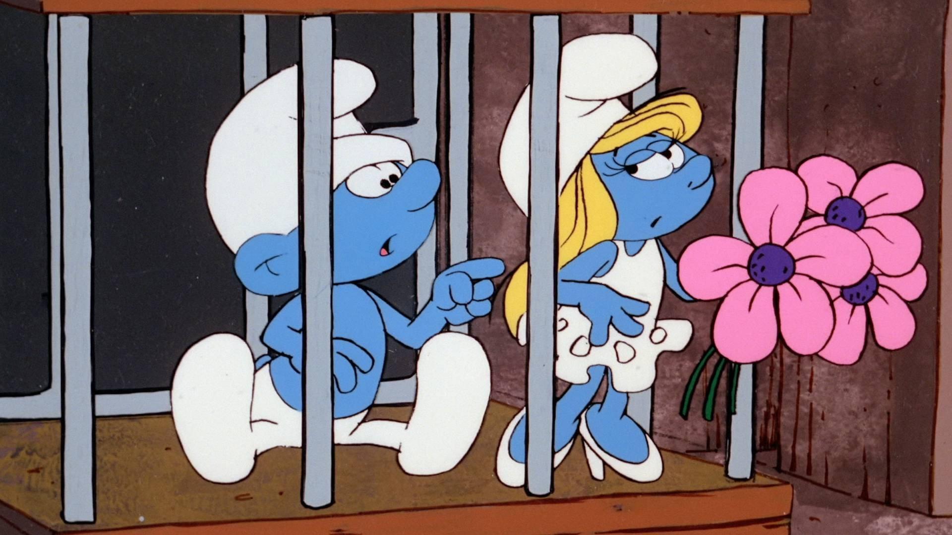 Still from Sideshow Smurfs