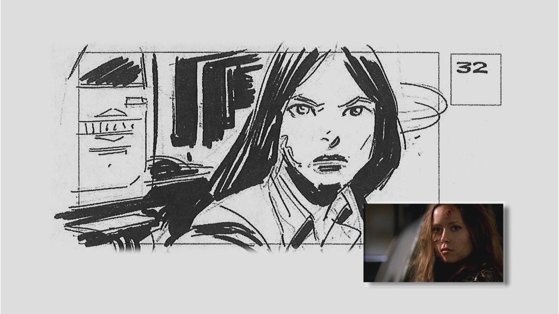 Still from The Storyboard Process: Cameron Goes Bad