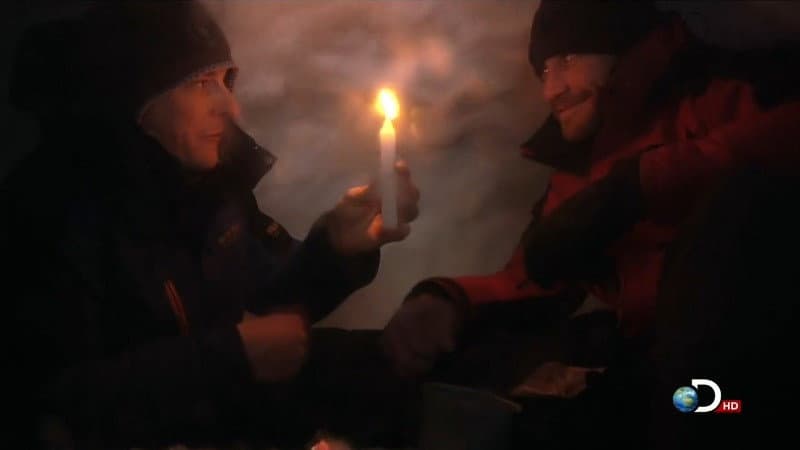 Still from Men vs. Wild with Jake Gyllenhaal