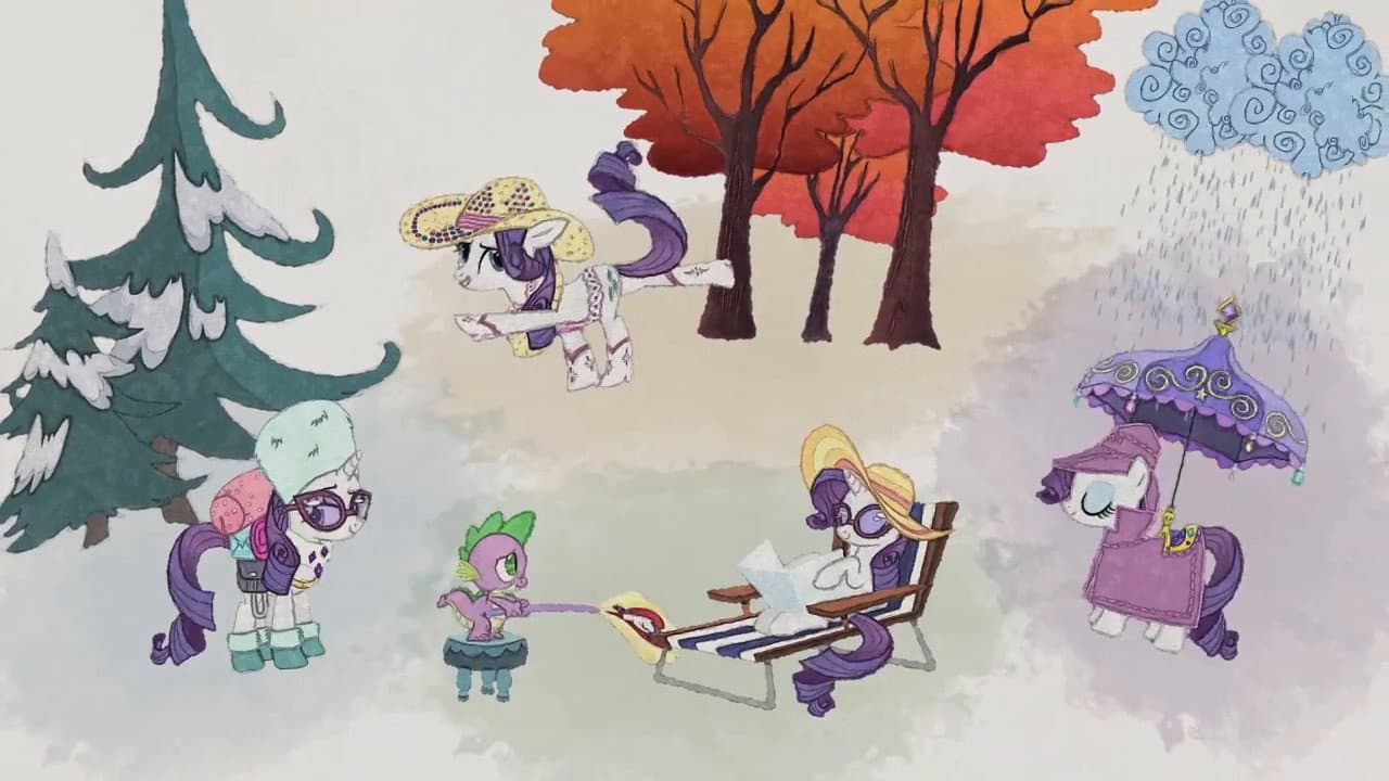 Still from Rarity's Peek Behind The Boutique: Fashion VS. Function