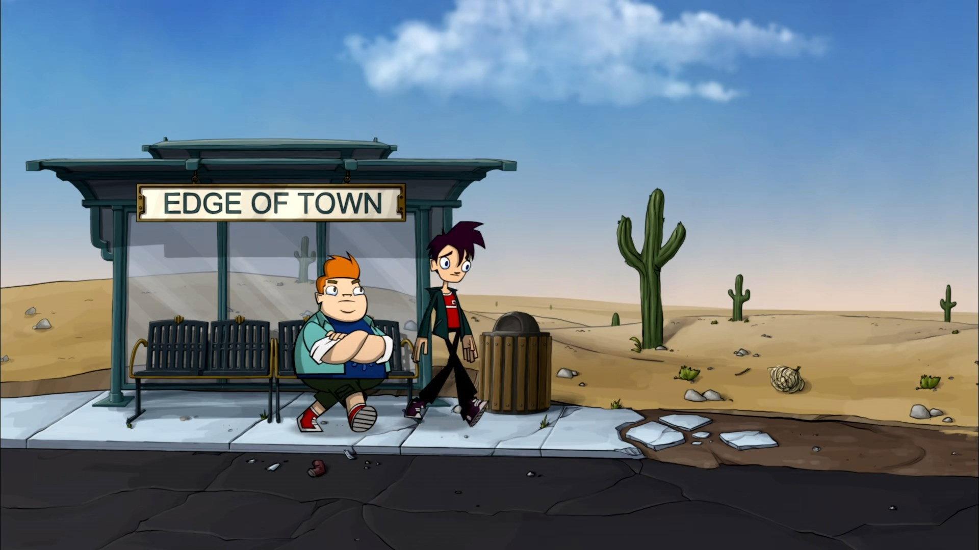 Still from Fudge Factory