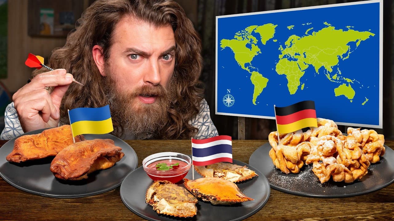 Still from International Deep-Fried Foods Taste Test