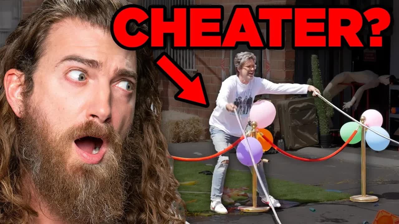 Still from Link Hacks The Hardest Game In The World