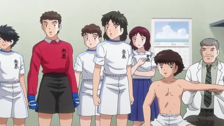 Still from Nankatsu versus Hanawa Conclusion!