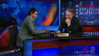 Still from Anand Giridharadas