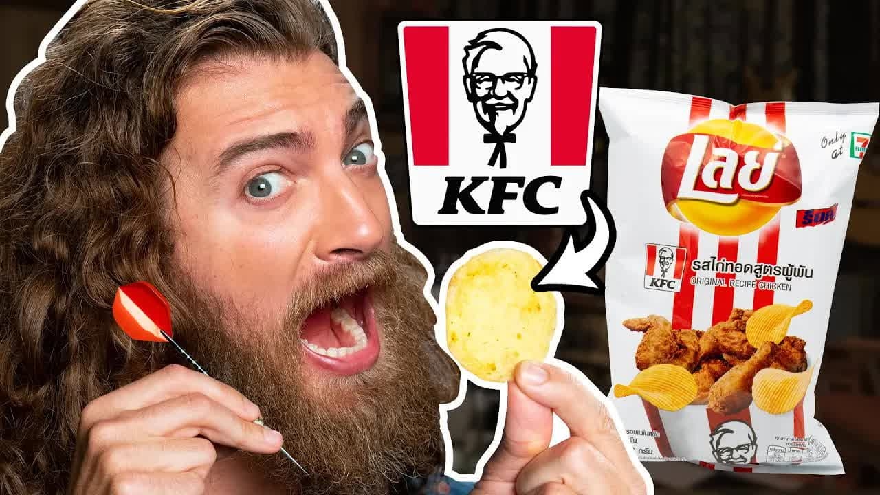 Still from International Lays Chips Taste Test