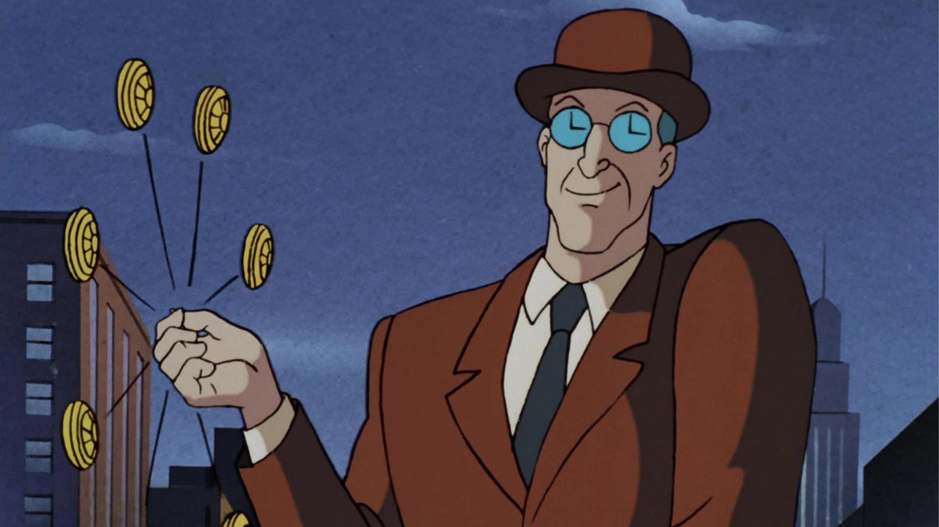 Still from The Clock King