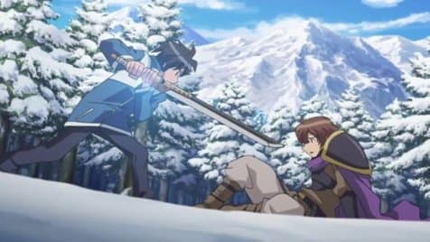 Still from Enemy on the Snowy Alps