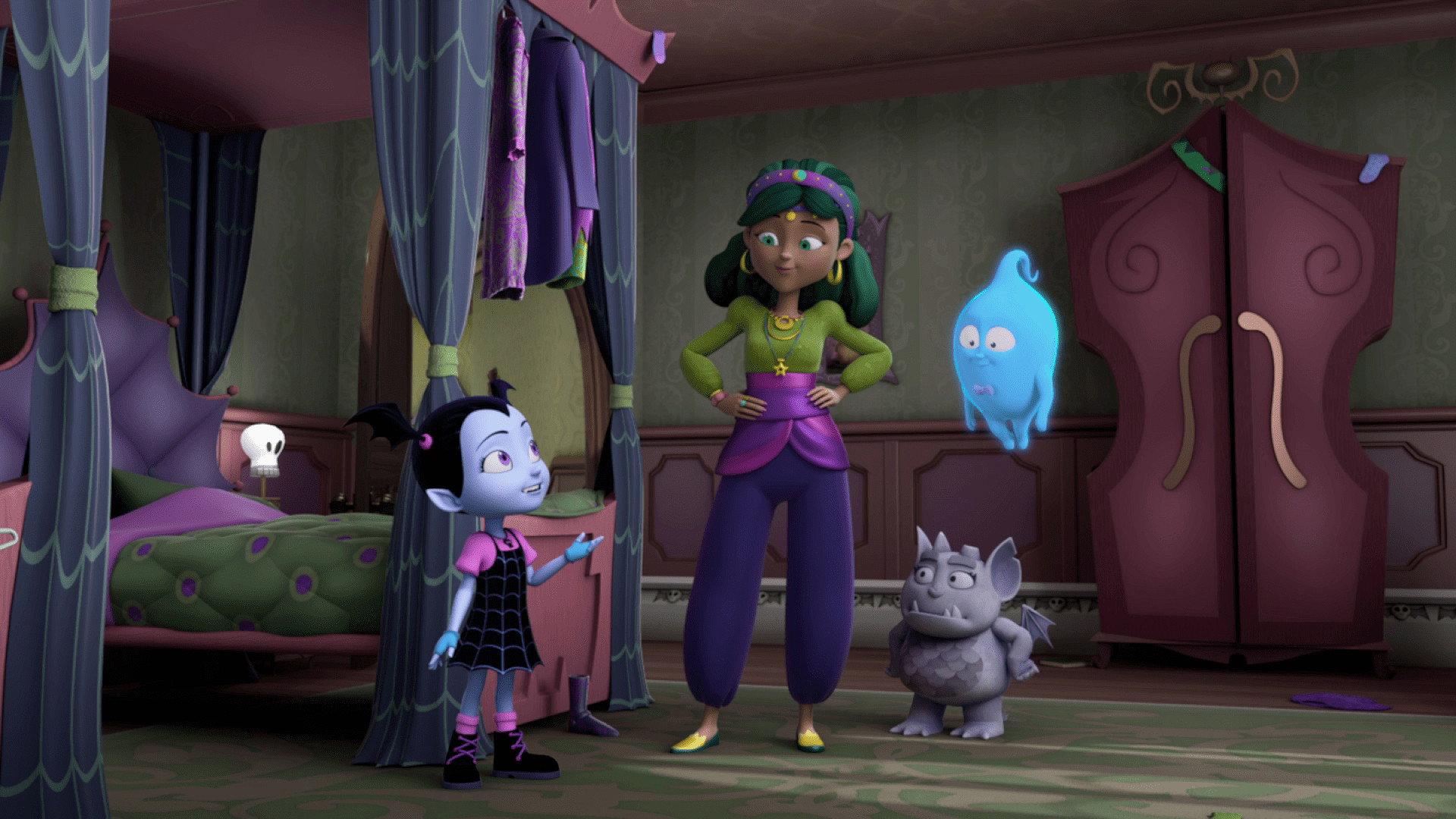 Still from Haunted House Call