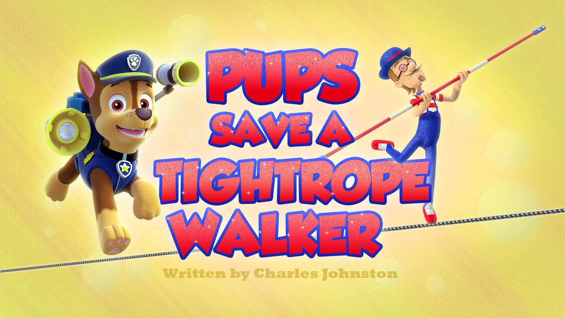 Still from Pups Save a Tightrope Walker
