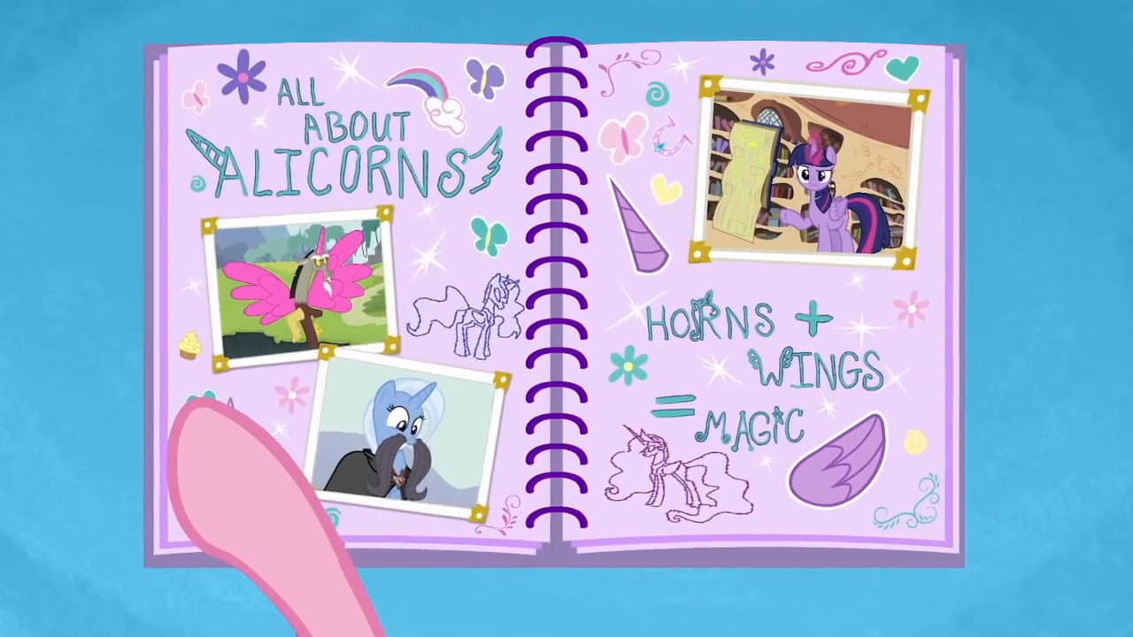 Still from Baby Flurry Heart's Heartfelt Scrapbook: All About Alicorns