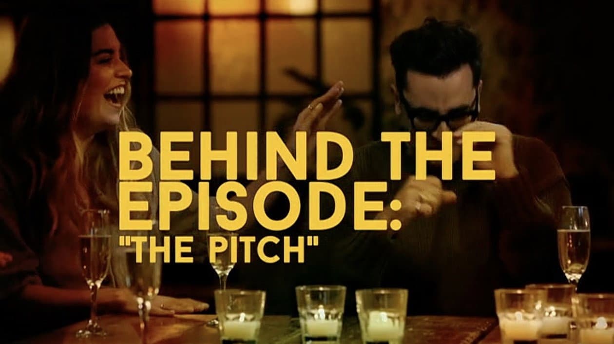 Still from Behind the Episode: "The Pitch"