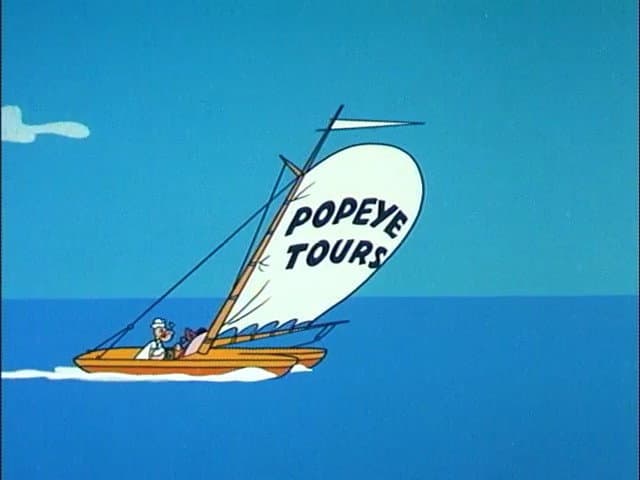 Still from Popeye in Haweye