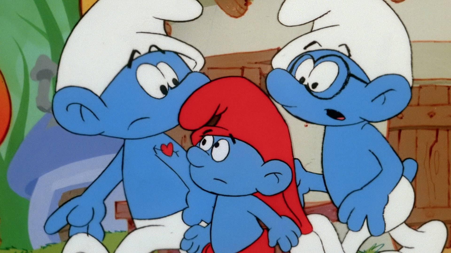 Still from The Fountain of Smurf