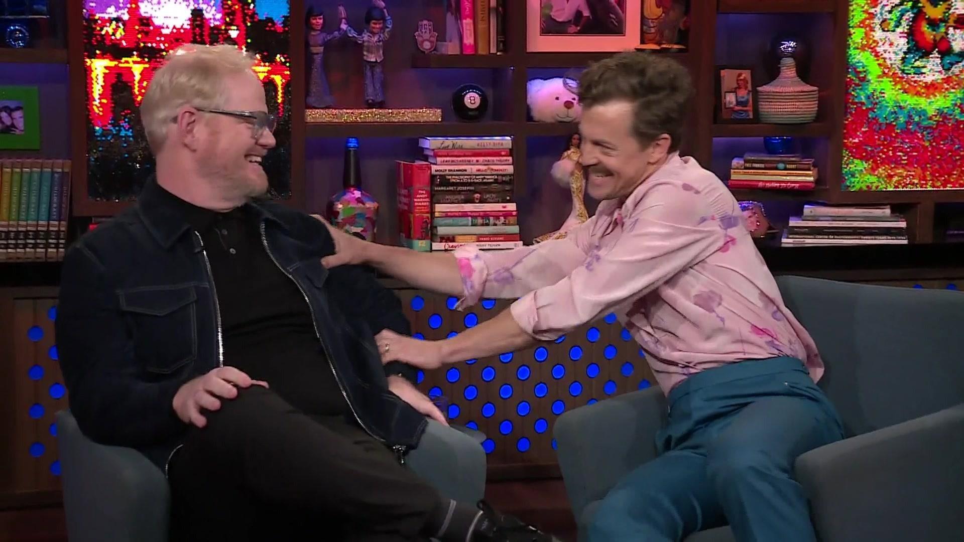 Still from Jim Gaffigan and Alex Moffat