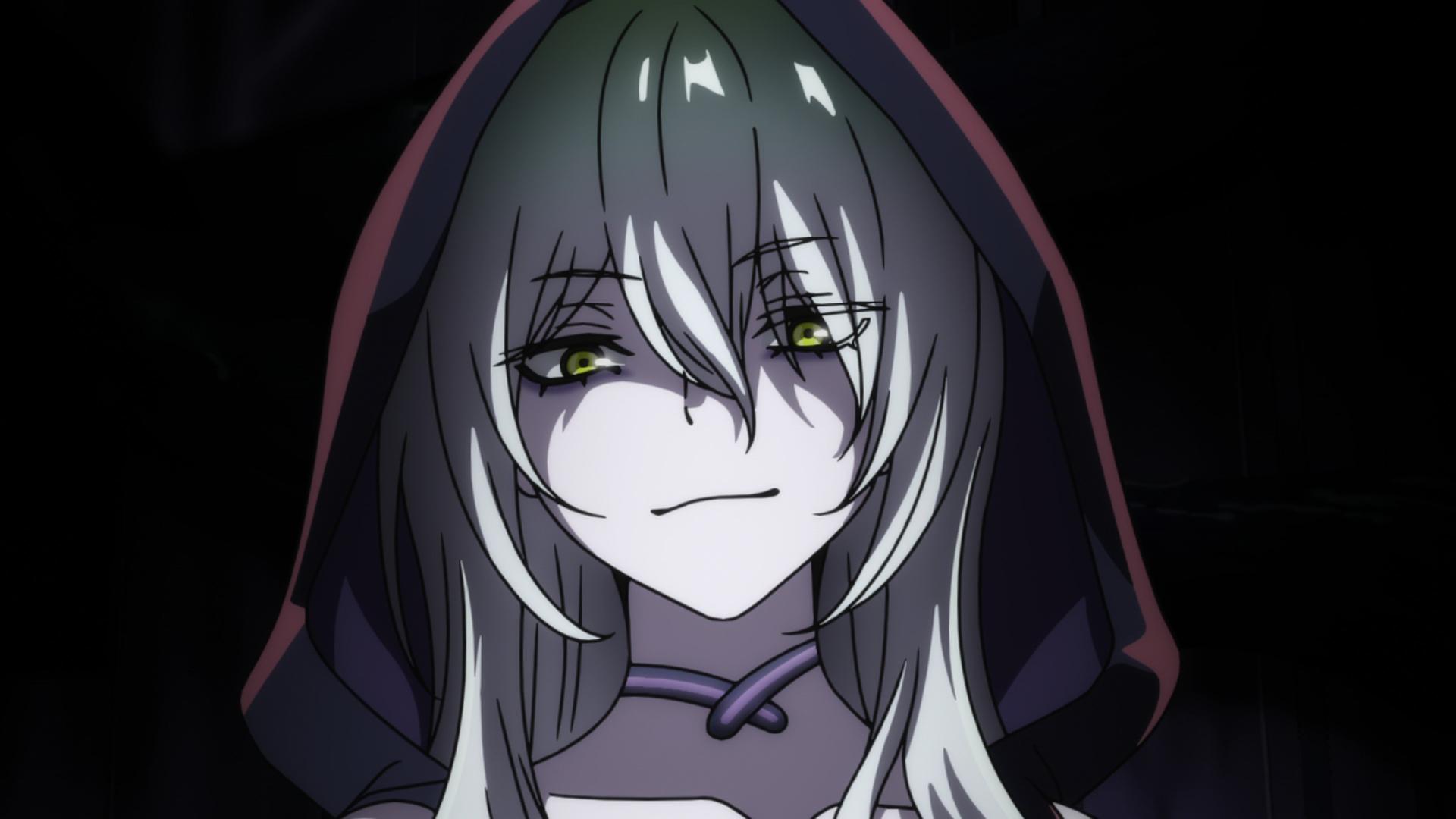 Still from We know we are not worthy O great Lord Mitama On the throne—