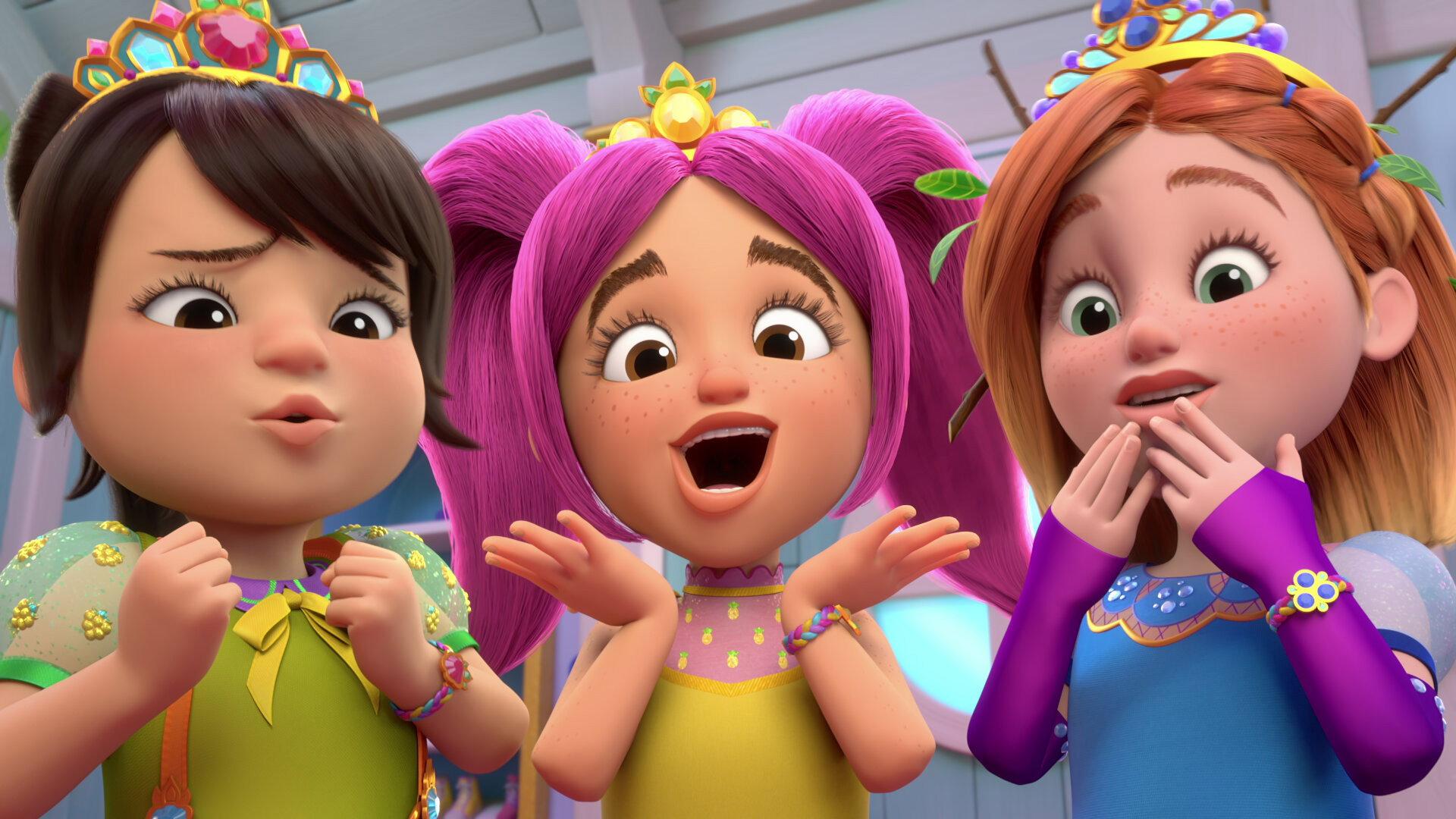 Still from Princess Lights Out