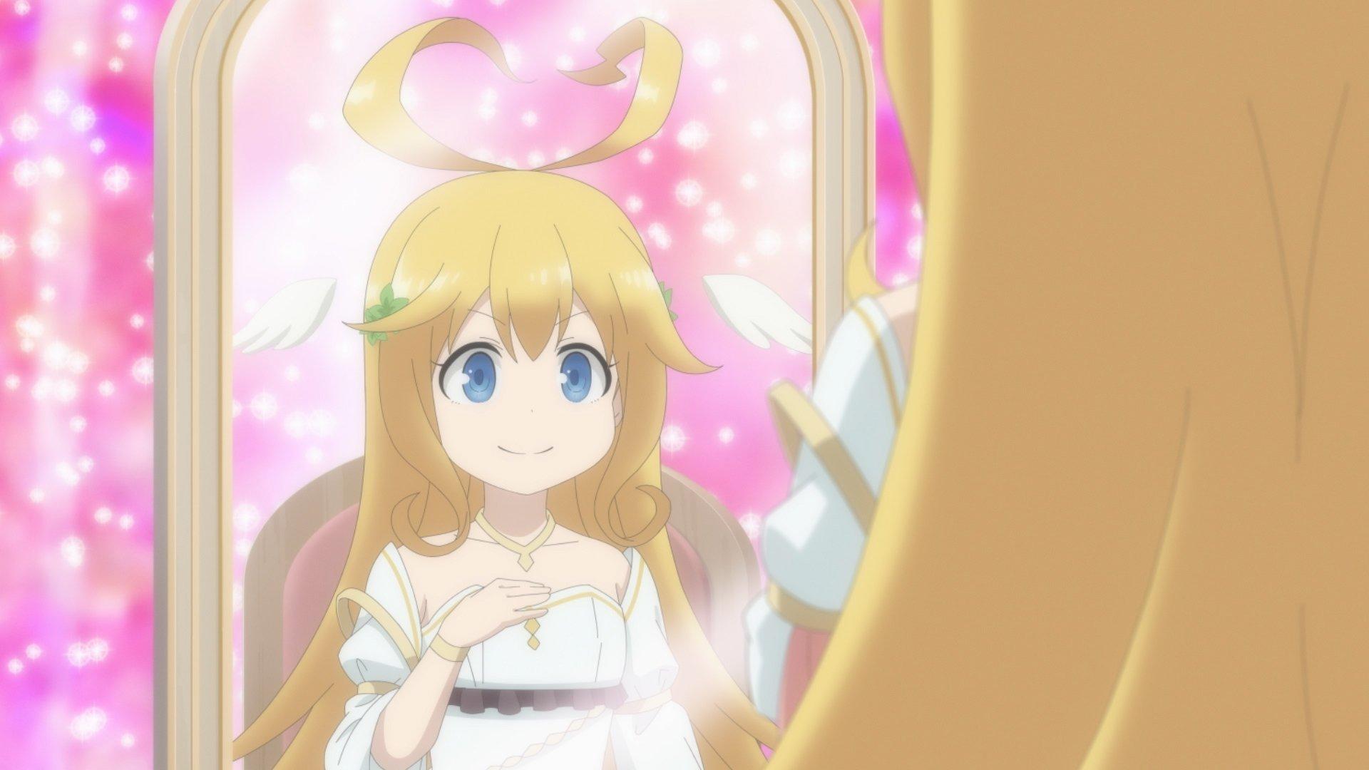 Still from The Goddess Descends to End the War!