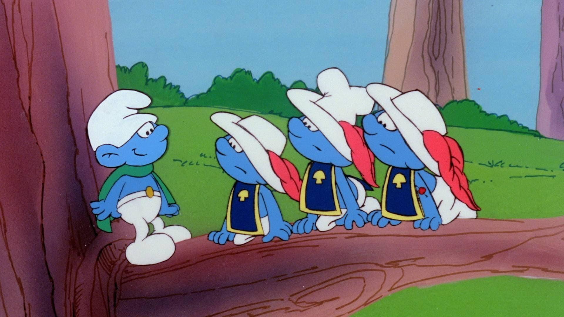 Still from The Three Smurfketeers
