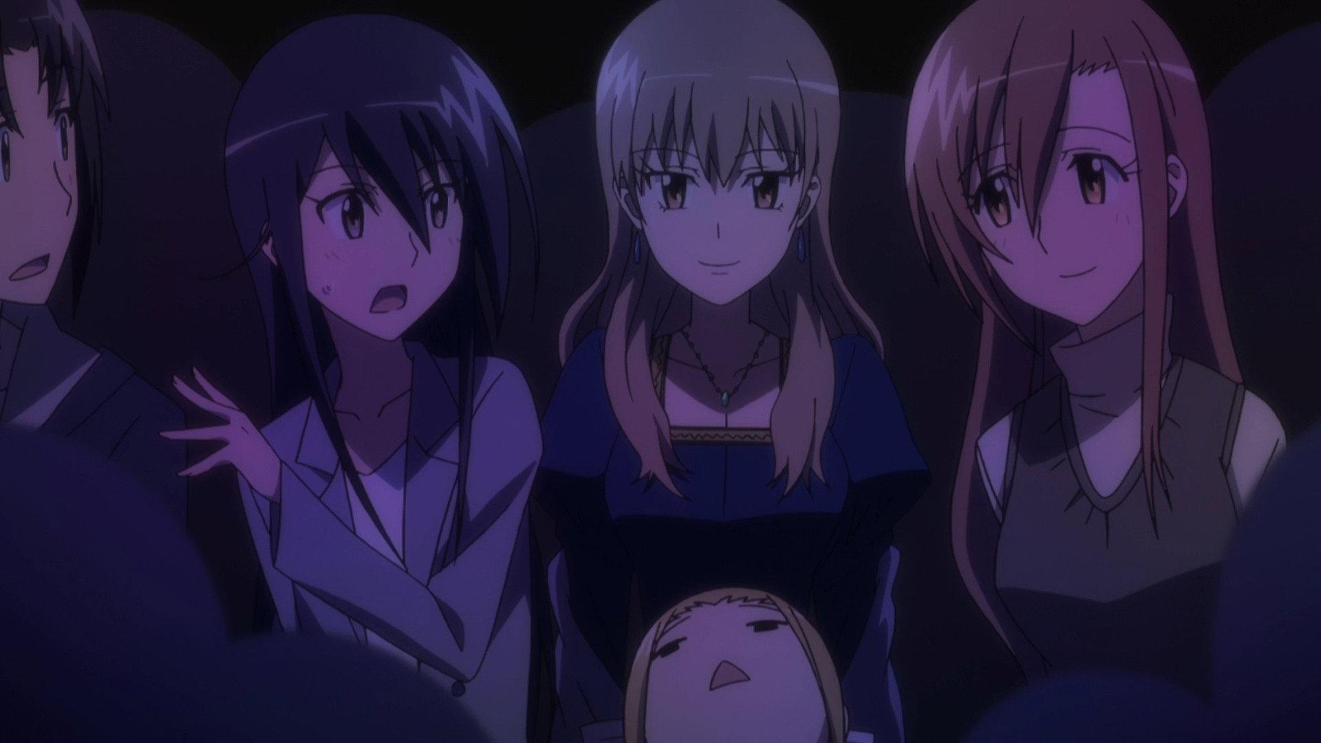 Still from Hata Ranko Does It! / Female Alumni are Super Awesome / Got the Wrong Idea