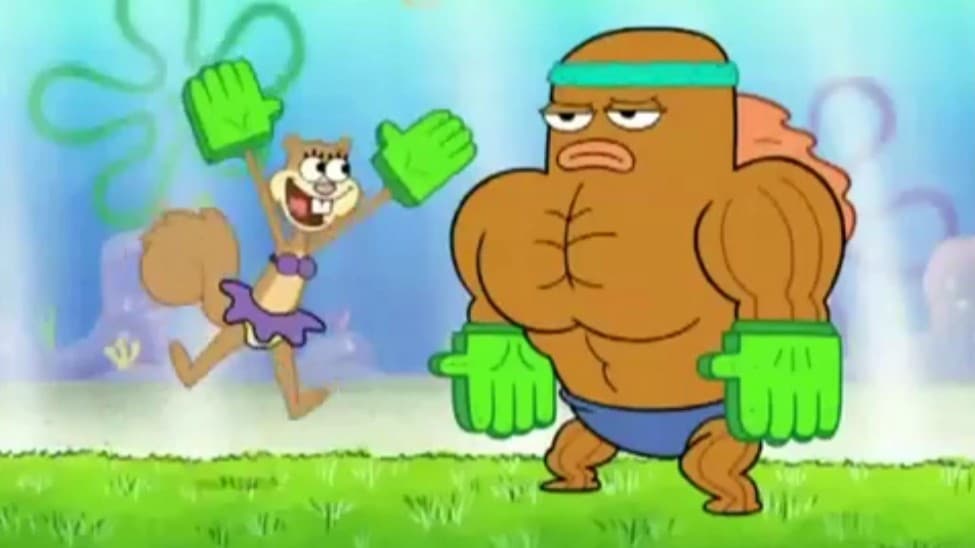 Still from What if SpongeBob Was Gone? (Sandy)