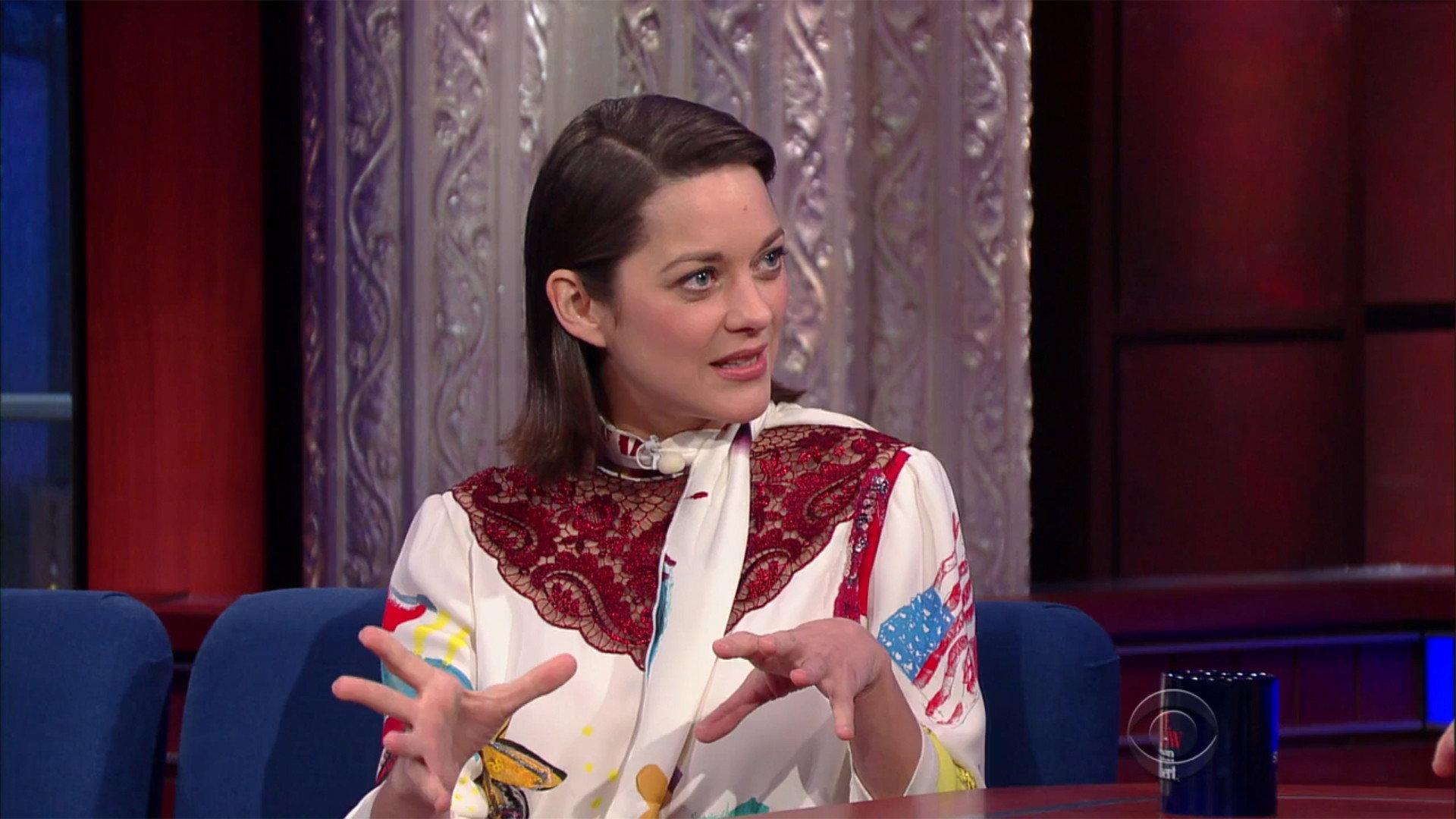 Still from Marion Cotillard, George Saunders, Joanna Newsom