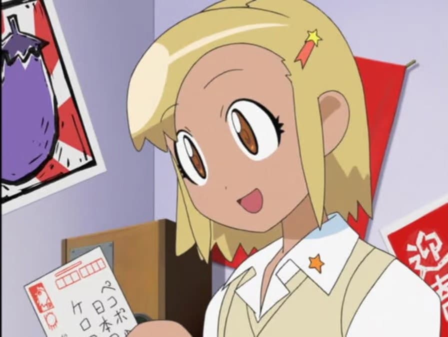 Still from Mois: Or, Like, Happy New Year, Sir? / Keroro: New Year's Food is Also Good, but Don't Forget Your Homework