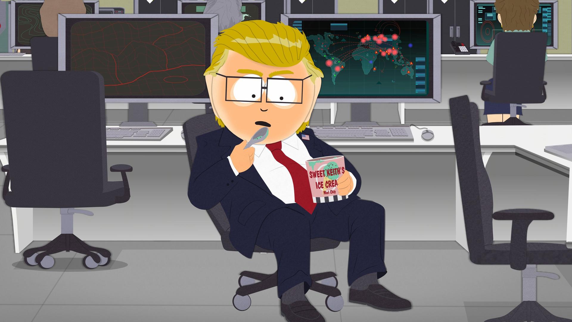 Still from Not Funny
